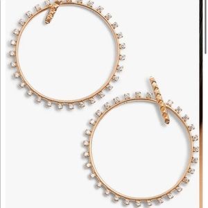 Kendra Scott rose gold earrings